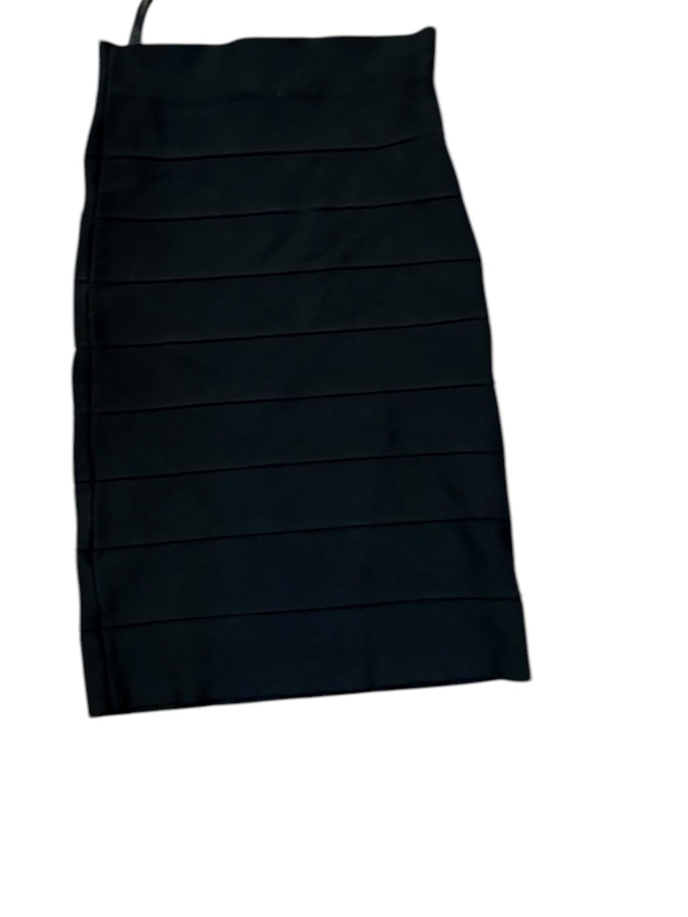 Bcbgmaxazria black bandage skirt a